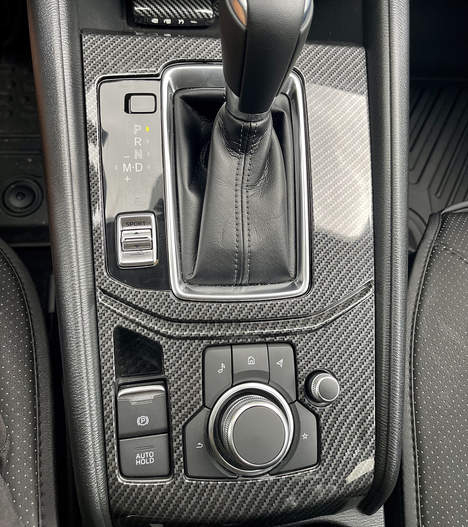 Amazon.com: Kadore for 2017-2024 Mazda CX-5 Carbon Fiber Gear